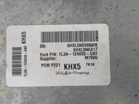 2007-2008 Ford F-150 PCM Engine Control Computer ECU ECM PCU OEM P/N:7L3A-12A650-GKF Fits Fits 2007 2008 OEM Used Auto Parts