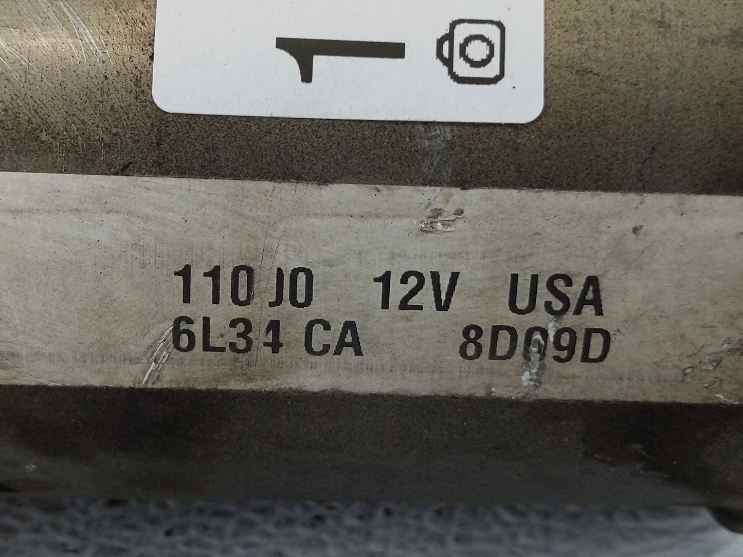 1999-2013 Ford F-150 Car Starter Motor Solenoid OEM P/N:6L34 11000 CA Fits OEM Used Auto Parts - Oemusedautoparts1.com