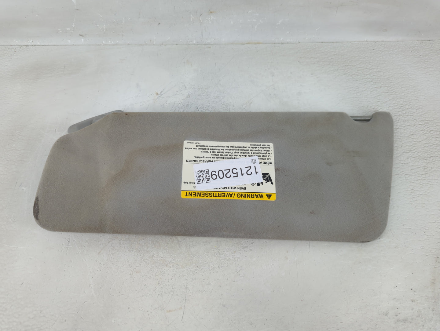 2004-2008 Ford F-150 Sun Visor Shade Replacement Passenger Right Mirror Fits Fits 2004 2005 2006 2007 2008 OEM Used Auto Par