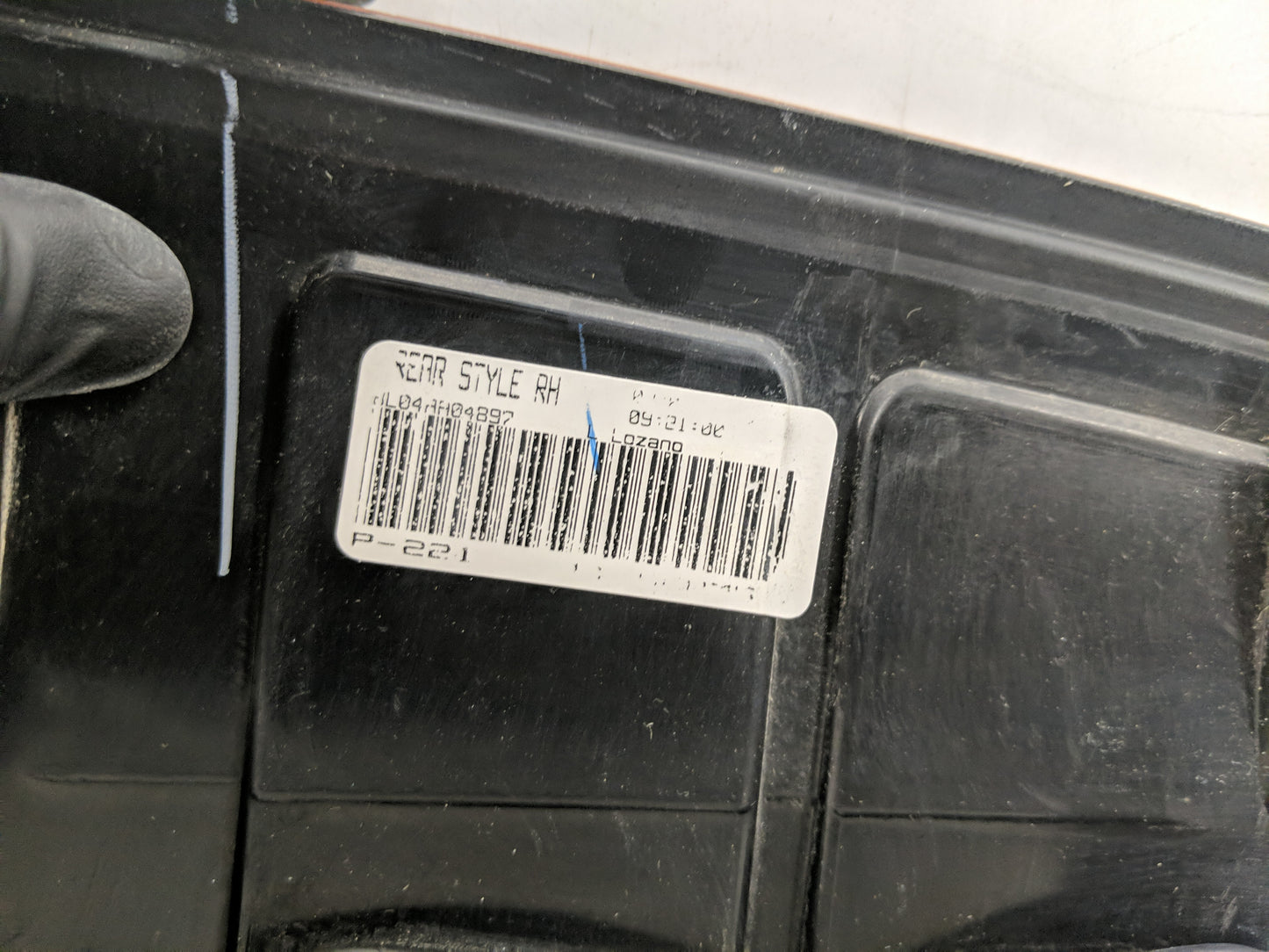 2008 Ford F-150 Tail Light Assembly Passenger Right OEM Fits OEM Used Auto Parts - Oemusedautoparts1.com