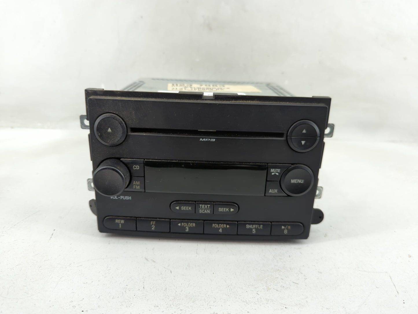 2007-2008 Ford F-150 Radio AM FM Cd Player Receiver Replacement P/N:7L3T 18C869 BK Fits Fits 2007 2008 OEM Used Auto Parts -