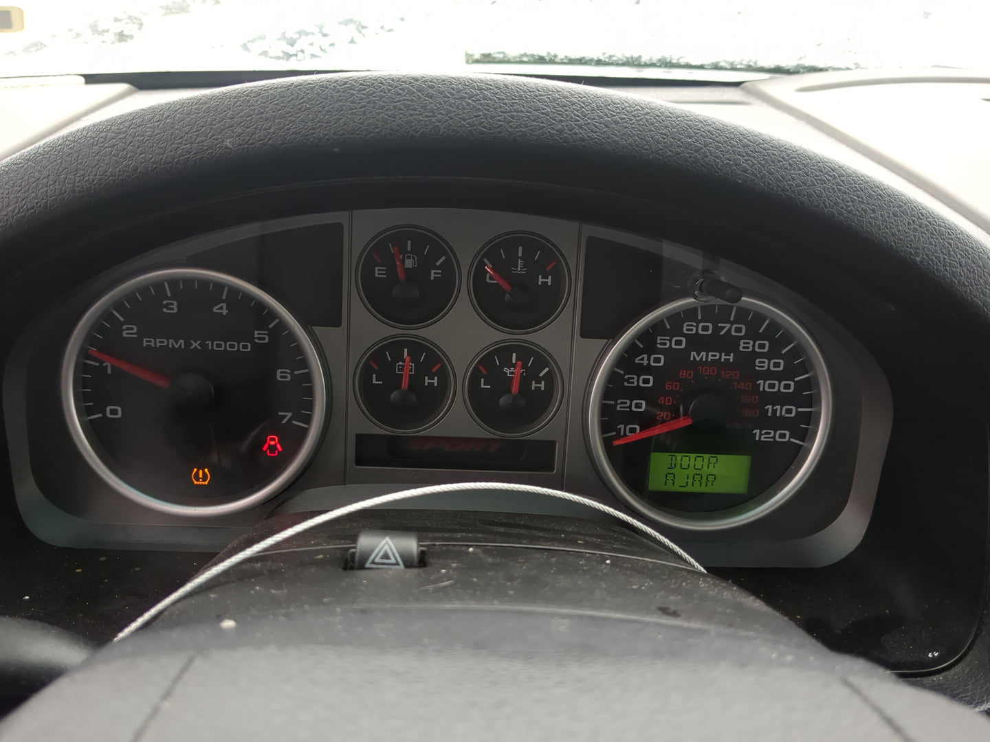 2007-2008 Ford F-150 Instrument Cluster Speedometer Gauges Fits Fits 2007 2008 OEM Used Auto Parts - Oemusedautoparts1.com