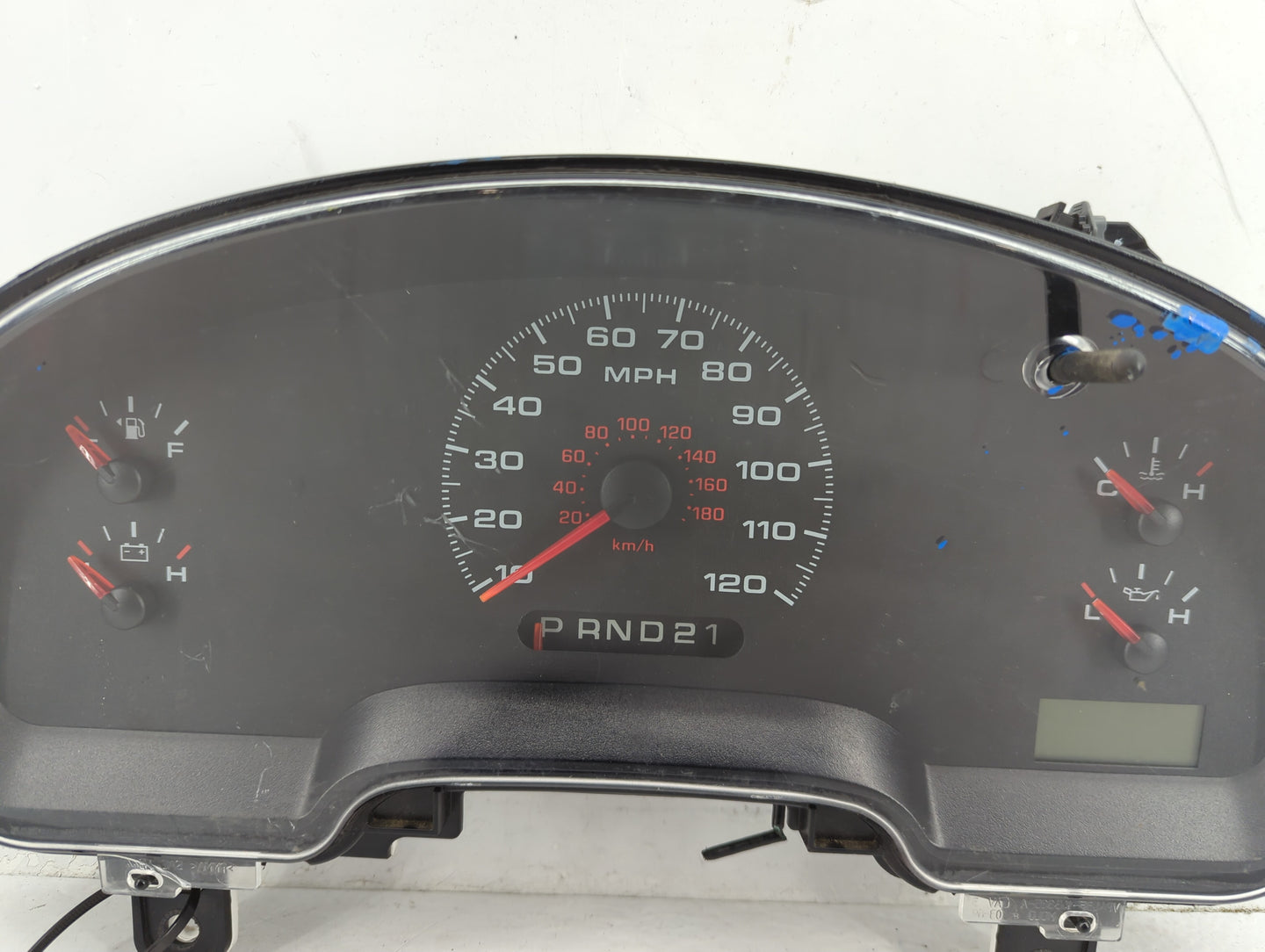 2007-2008 Ford F-150 Instrument Cluster Speedometer Gauges P/N:8L34 10849 GA Fits Fits 2007 2008 OEM Used Auto Parts - Oemus