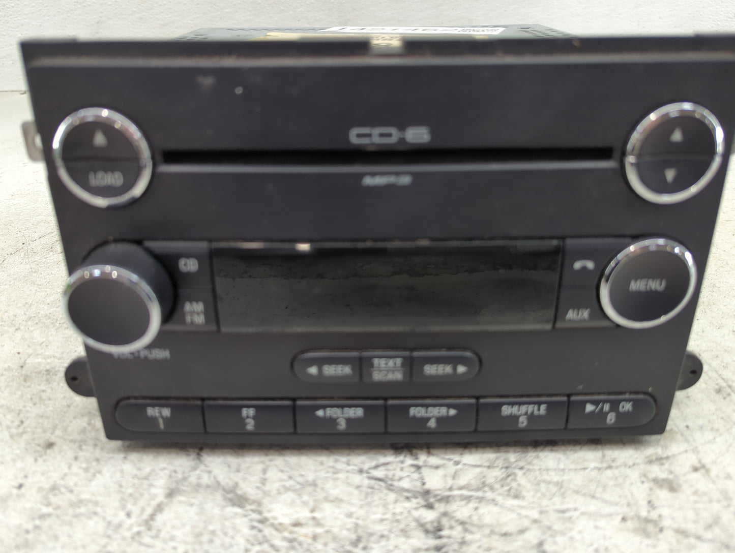 2008 Ford F-150 Radio AM FM Cd Player Receiver Replacement P/N:8L8T-18C815-FB Fits OEM Used Auto Parts - Oemusedautoparts1.c