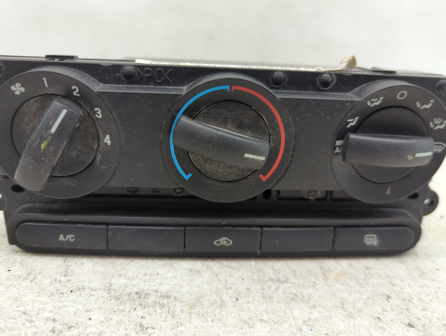 2004-2008 Ford F-150 Climate Control Module Temperature AC/Heater Replacement P/N:4L3H-19808-BH Fits Fits 2004 2005 2006 200