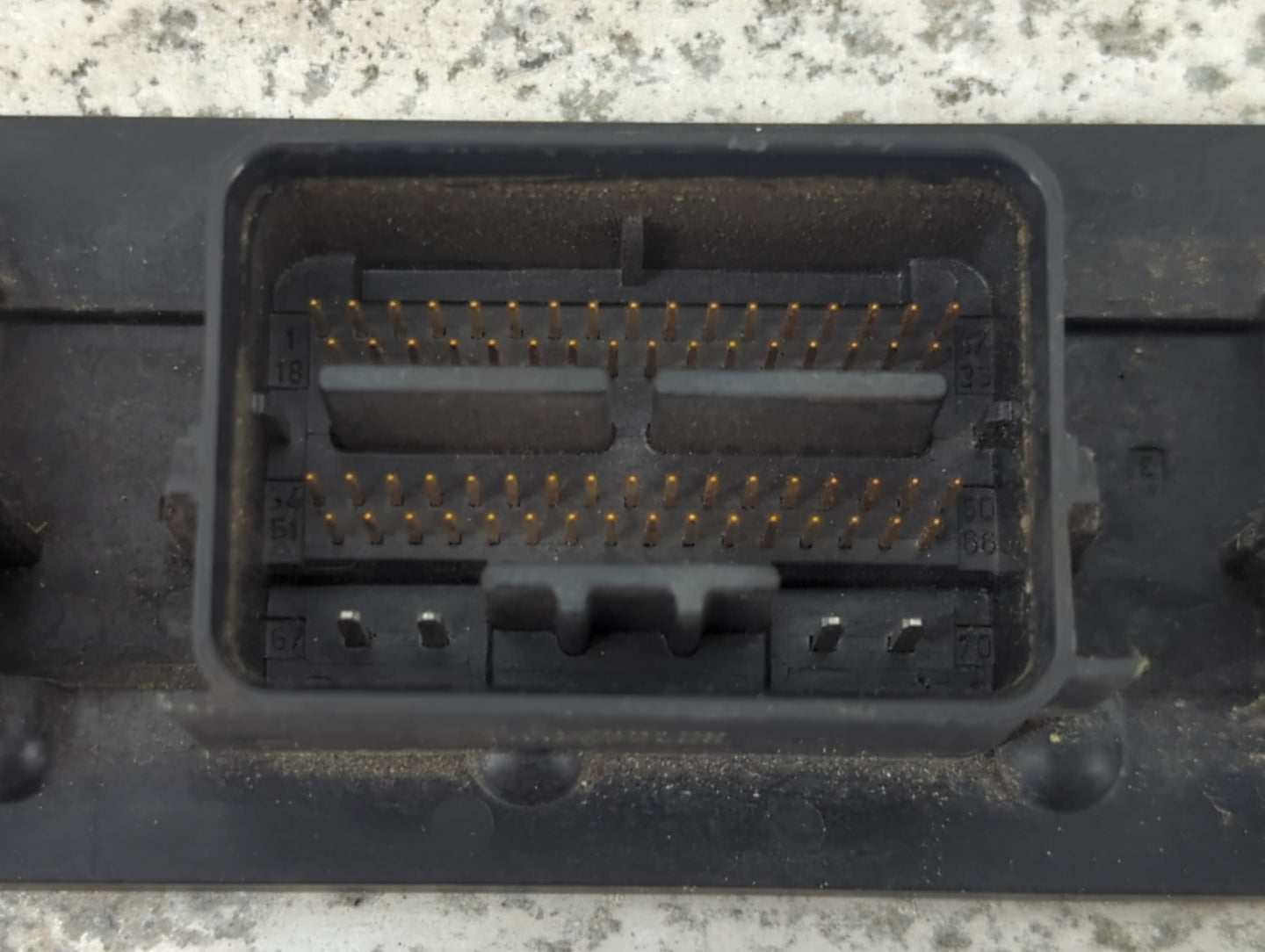 2007-2008 Ford F-150 PCM Engine Control Computer ECU ECM PCU OEM P/N:7L3A-12A650-GAE Fits Fits 2007 2008 OEM Used Auto Parts