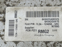 2008 Ford F-150 PCM Engine Control Computer ECU ECM PCU OEM P/N:7L3A-12A650-GRC Fits OEM Used Auto Parts - Oemusedautoparts1