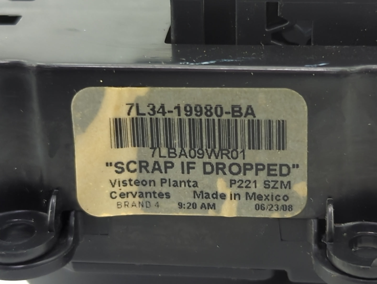 2004-2008 Ford F-150 Climate Control Module Temperature AC/Heater Replacement P/N:7L34-19980-BA Fits Fits 2004 2005 2006 200