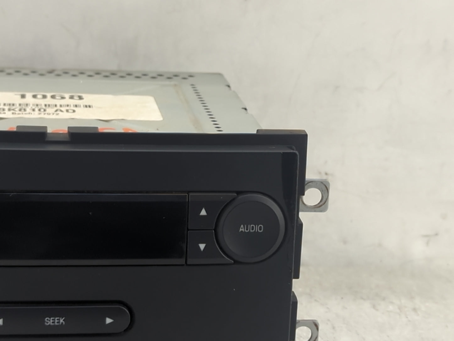 2007-2008 Ford F-150 Radio AM FM Cd Player Receiver Replacement P/N:7L3T-18K810-AD 7L3T 18K810 AD Fits Fits 2007 2008 OEM Us