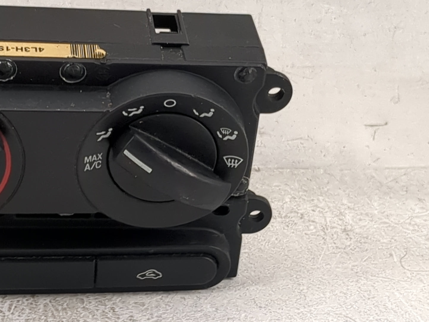 2004-2008 Ford F-150 Climate Control Module Temperature AC/Heater Replacement P/N:4L3H-19808-AH Fits Fits 2004 2005 2006 200