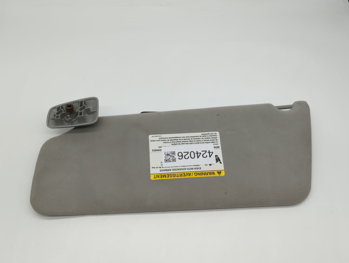 2004-2008 Ford F-150 Sun Visor Shade Replacement Passenger Right Mirror Fits Fits 2004 2005 2006 2007 2008 OEM Used Auto Par