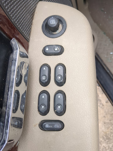 2005-2014 Ford F-150 Master Power Window Switch Replacement Driver Side Left Fits OEM Used Auto Parts - Oemusedautoparts1.co