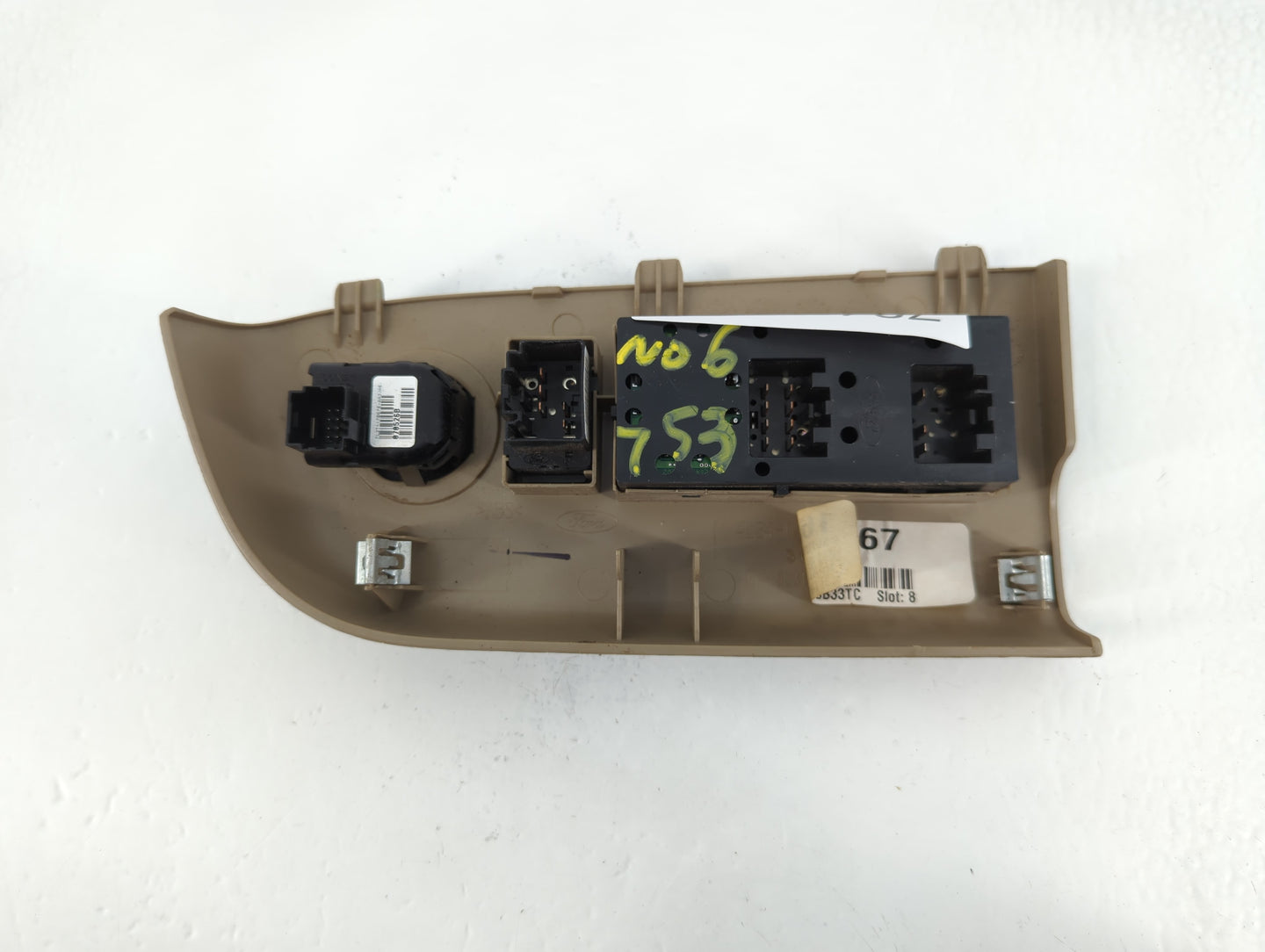 2004-2008 Ford F-150 Master Power Window Switch Replacement Driver Side Left P/N:7L3T-17B676-AA3JA6 Fits OEM Used Auto Parts