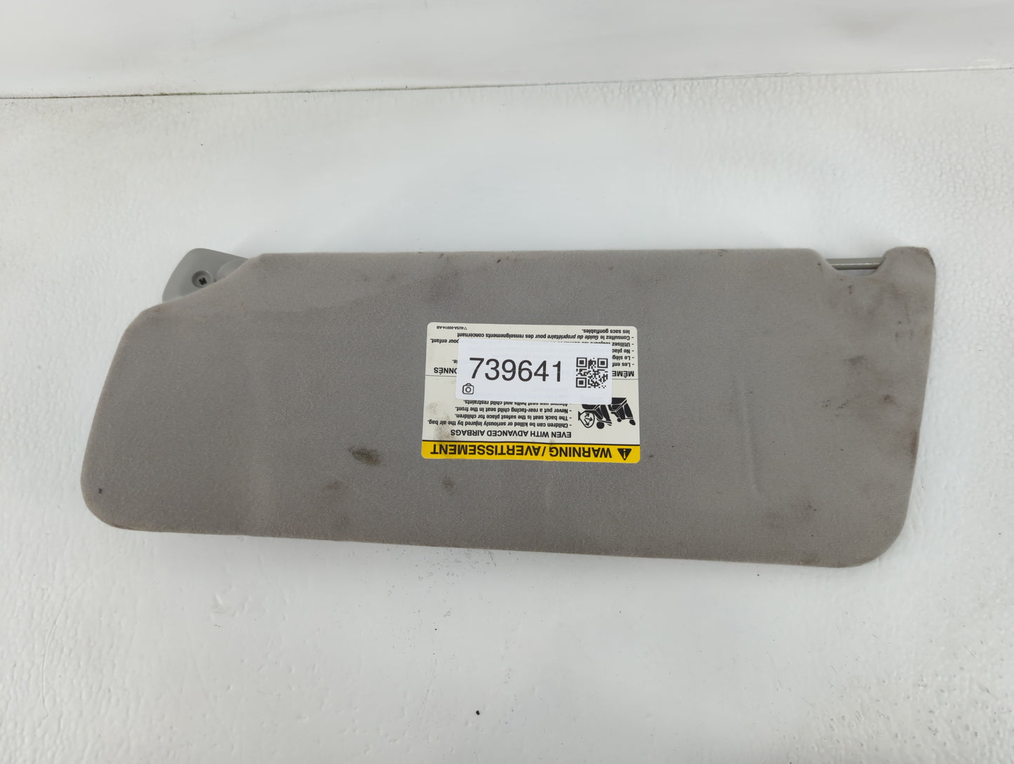 2004-2008 Ford F-150 Sun Visor Shade Replacement Passenger Right Mirror Fits Fits 2004 2005 2006 2007 2008 OEM Used Auto Par