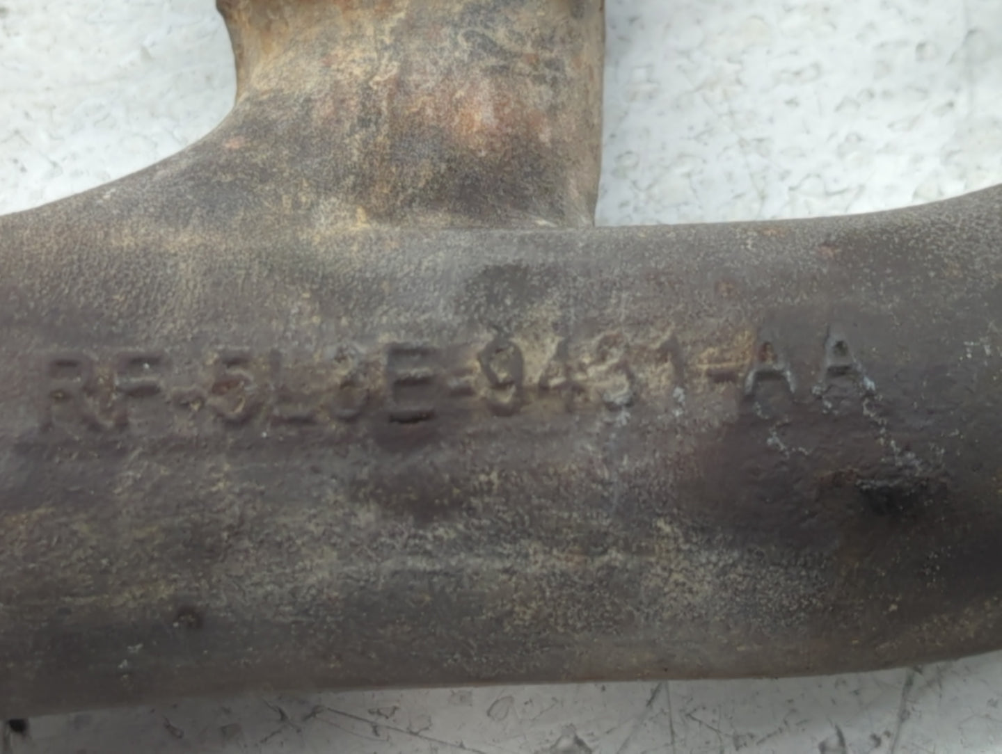 2005-2008 Ford F-150 Turbocharger Exhaust Manifold With Turbo Charger - Oemusedautoparts1.com