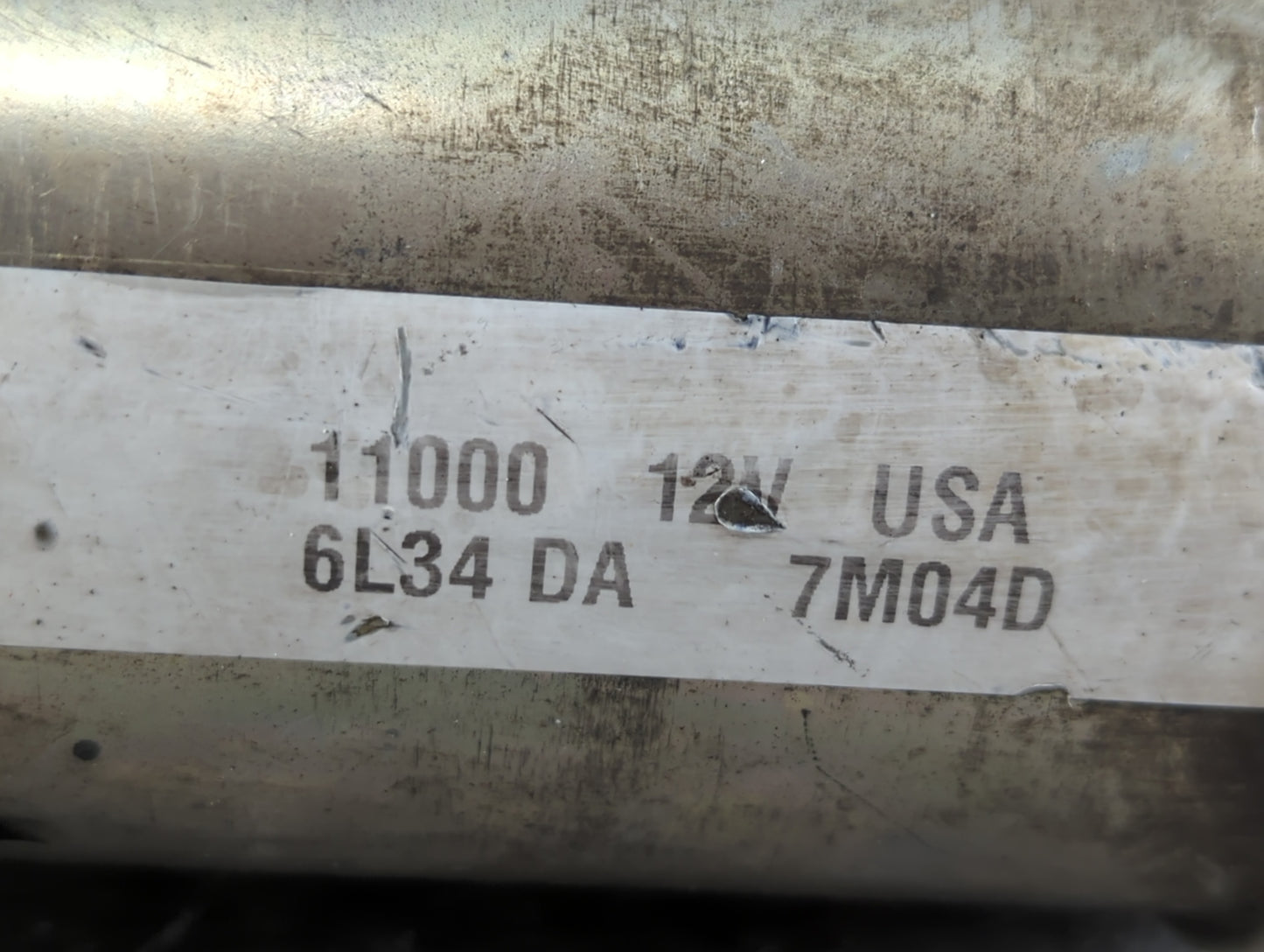 1999-2008 Ford F-150 Car Starter Motor Solenoid OEM P/N:6L34 DA 7M04D 11000 12V Fits OEM Used Auto Parts - Oemusedautoparts1