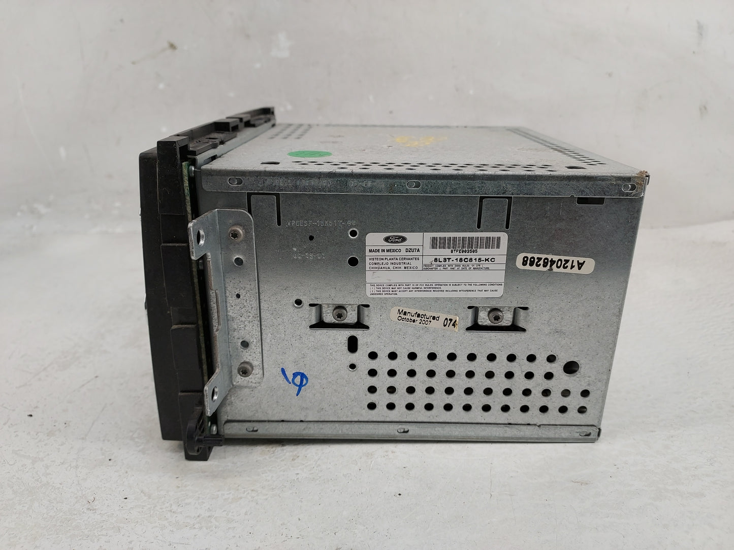 2008 Ford F-150 Radio AM FM Cd Player Receiver Replacement P/N:8L3T-18C815-KC Fits OEM Used Auto Parts - Oemusedautoparts1.c