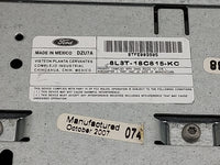 2008 Ford F-150 Radio AM FM Cd Player Receiver Replacement P/N:8L3T-18C815-KC Fits OEM Used Auto Parts - Oemusedautoparts1.c