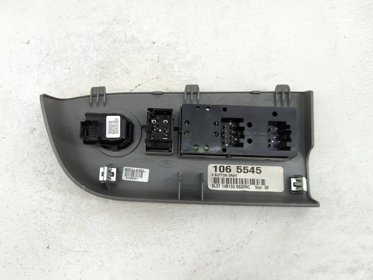 2004-2008 Ford F-150 Master Power Window Switch Replacement Driver Side Left Fits Fits 2003 2004 2005 2006 2007 2008 OEM Use