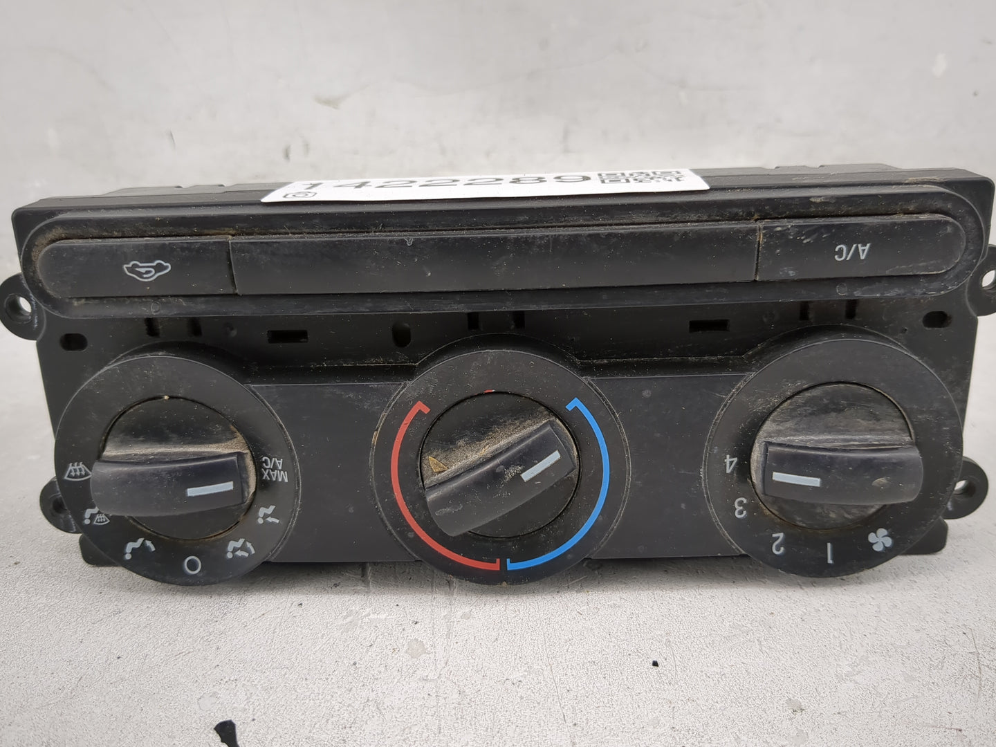 2008-2010 Ford F-250 Super Duty Climate Control Module Temperature AC/Heater Replacement P/N:7C3T-19980-AD 19980-0Z07A Fits 