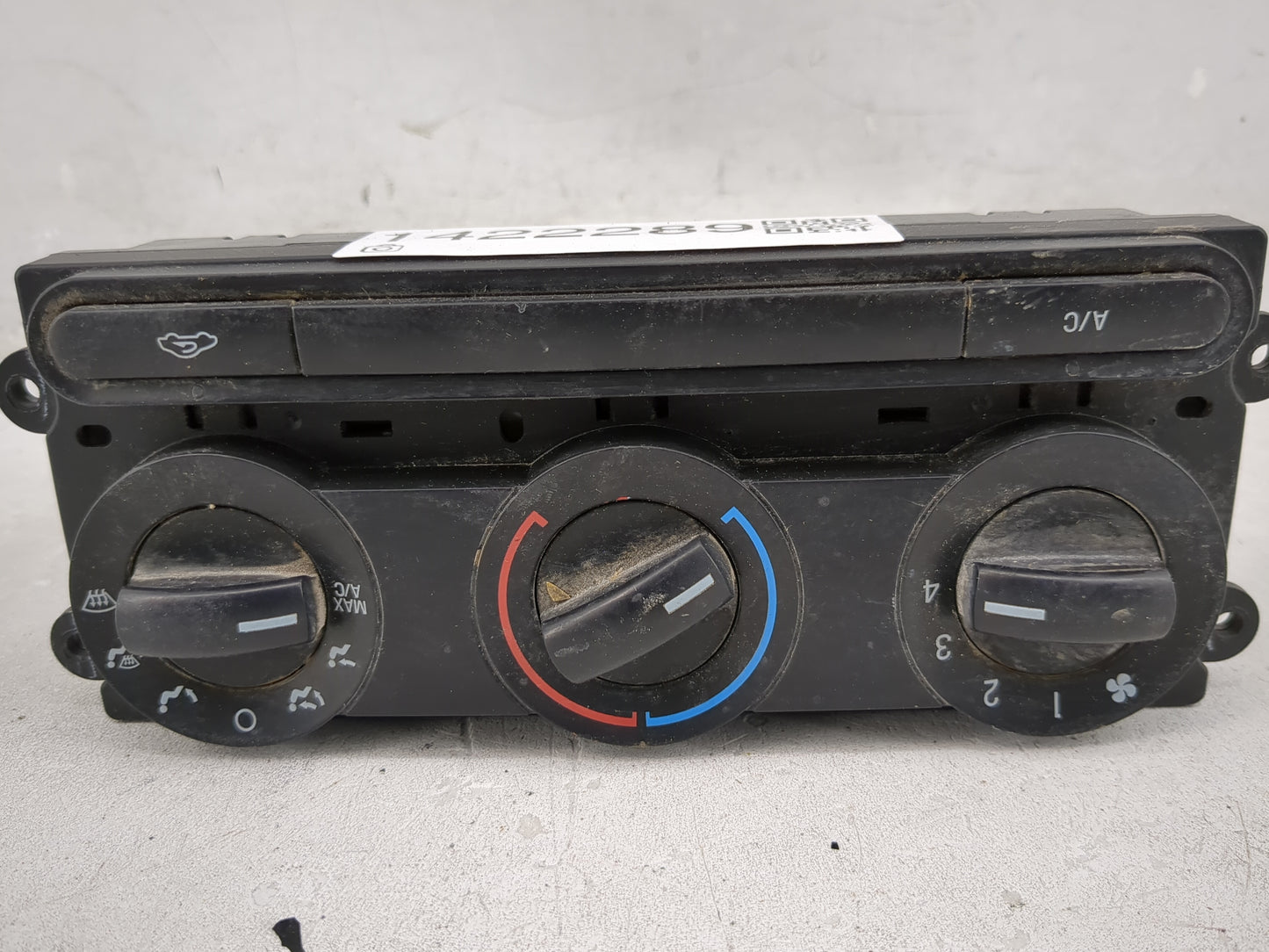 2008-2010 Ford F-250 Super Duty Climate Control Module Temperature AC/Heater Replacement P/N:7C3T-19980-AD 19980-0Z07A Fits 