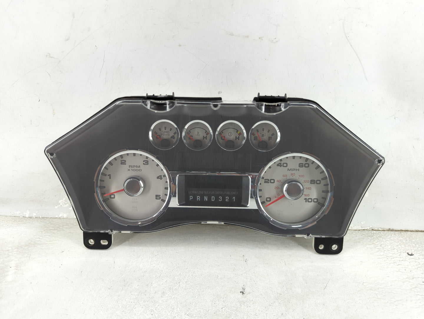 2008 Ford F-250 Super Duty Instrument Cluster Speedometer Gauges P/N:P356 M7CBD Miles: Fits OEM Used Auto Parts - Oemusedaut
