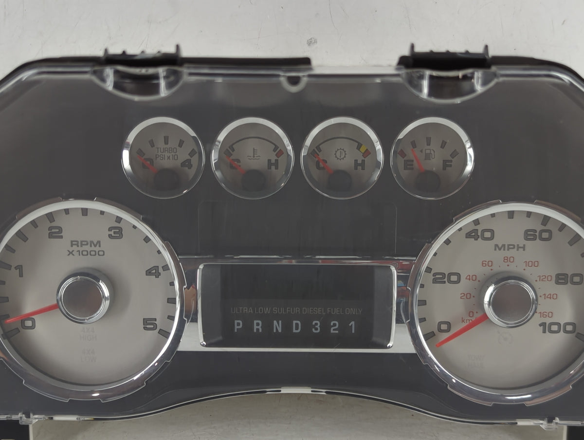 2008 Ford F-250 Super Duty Instrument Cluster Speedometer Gauges P/N:P356 M7CBD Miles: Fits OEM Used Auto Parts - Oemusedaut