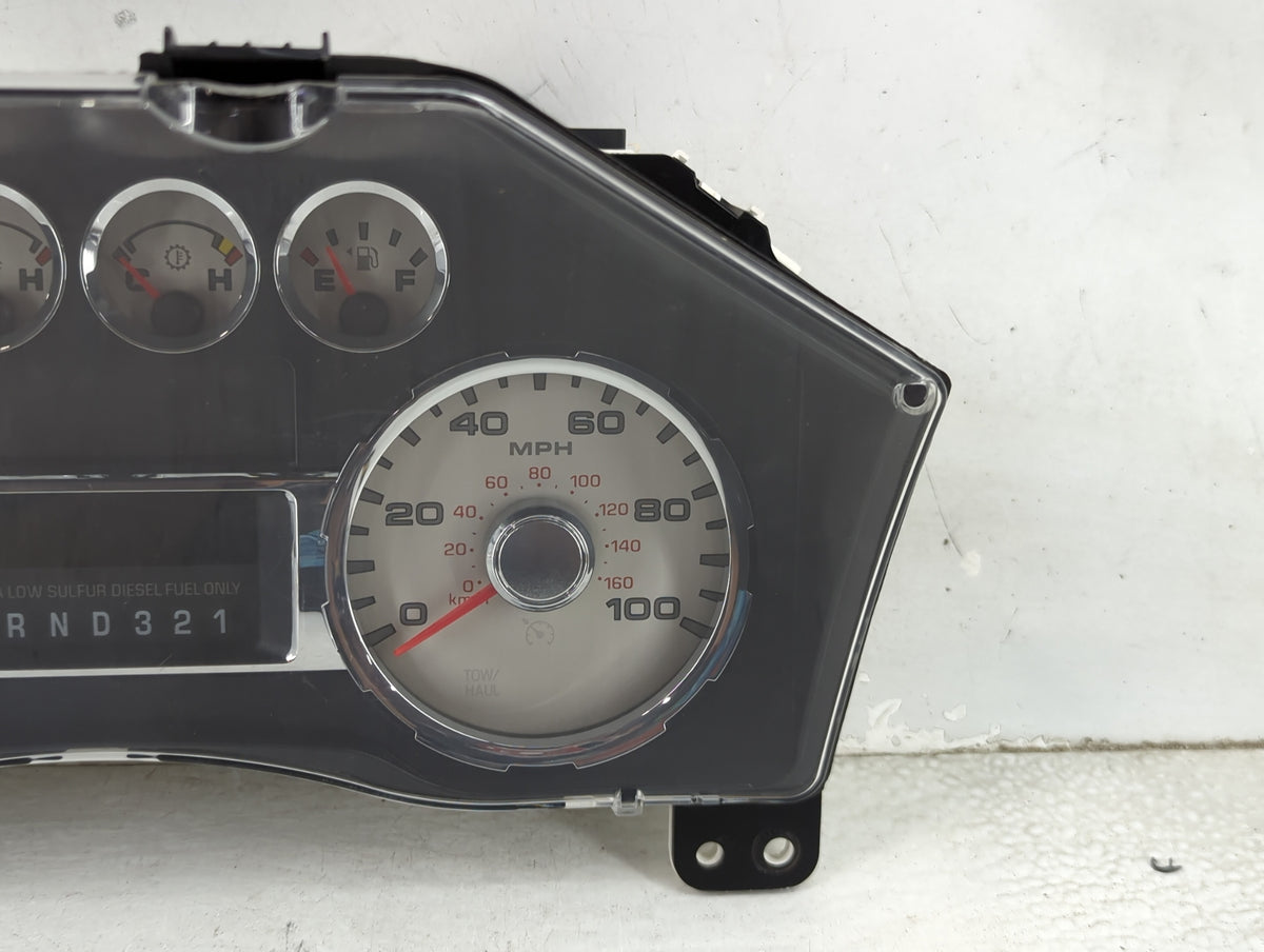 2008 Ford F-250 Super Duty Instrument Cluster Speedometer Gauges P/N:P356 M7CBD Miles: Fits OEM Used Auto Parts - Oemusedaut