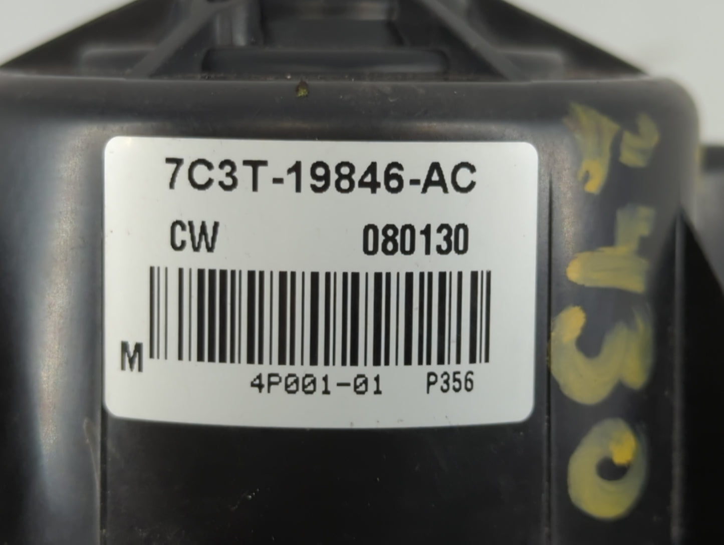 2008-2010 Ford F-250 Super Duty Rear Heater AC Blower Motor P/N:7C3T-19846-AC Fits Fits 2008 2009 2010 OEM Used Auto Parts -