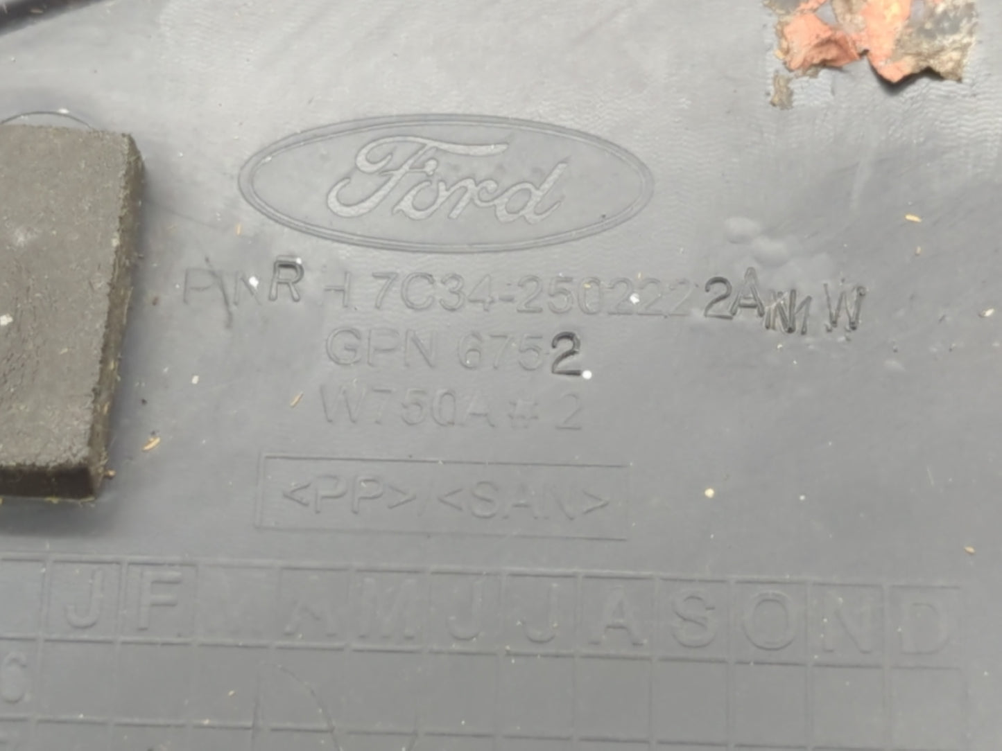 2008 Ford F-250 Super Duty Driver Front Vent Window Oem - Oemusedautoparts1.com