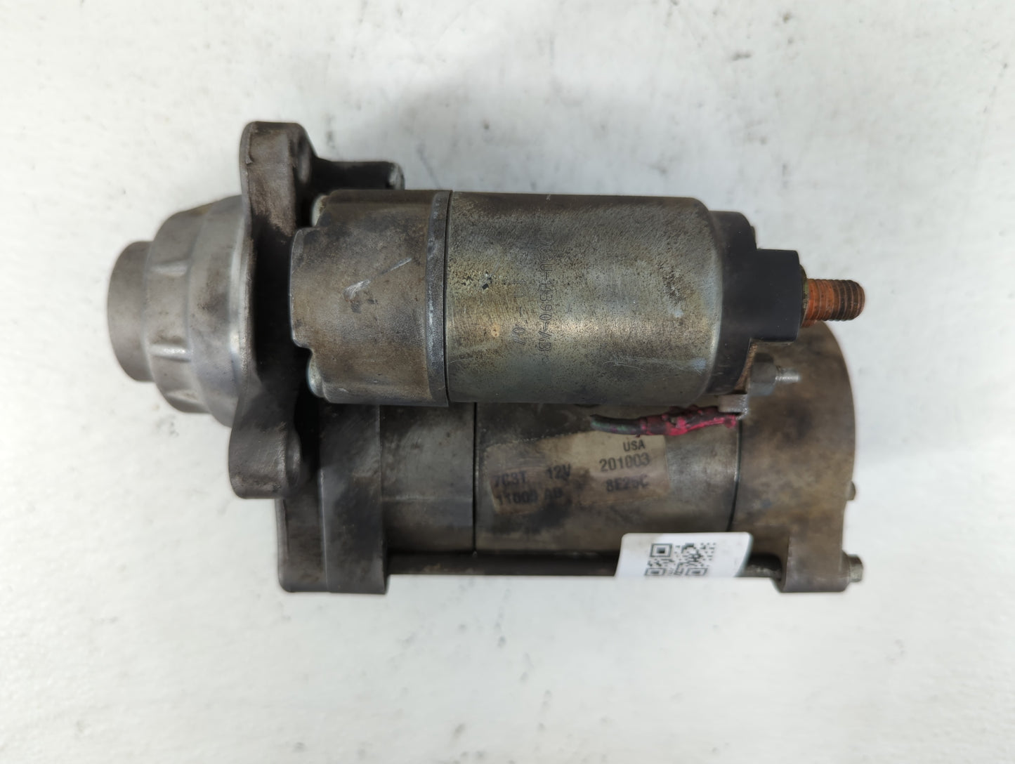 2008 Ford F-450 Super Duty Car Starter Motor Solenoid OEM P/N:11000 AB 8E25C 7C3T-12V 201003 Fits OEM Used Auto Parts - Oemu