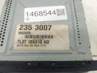 2008 Ford F150 Radio AM FM Cd Player Receiver Replacement P/N:7L3T-18C869-BD 7L3T-18K810-AD, 2353007 Fits Fits 2007 OEM Used