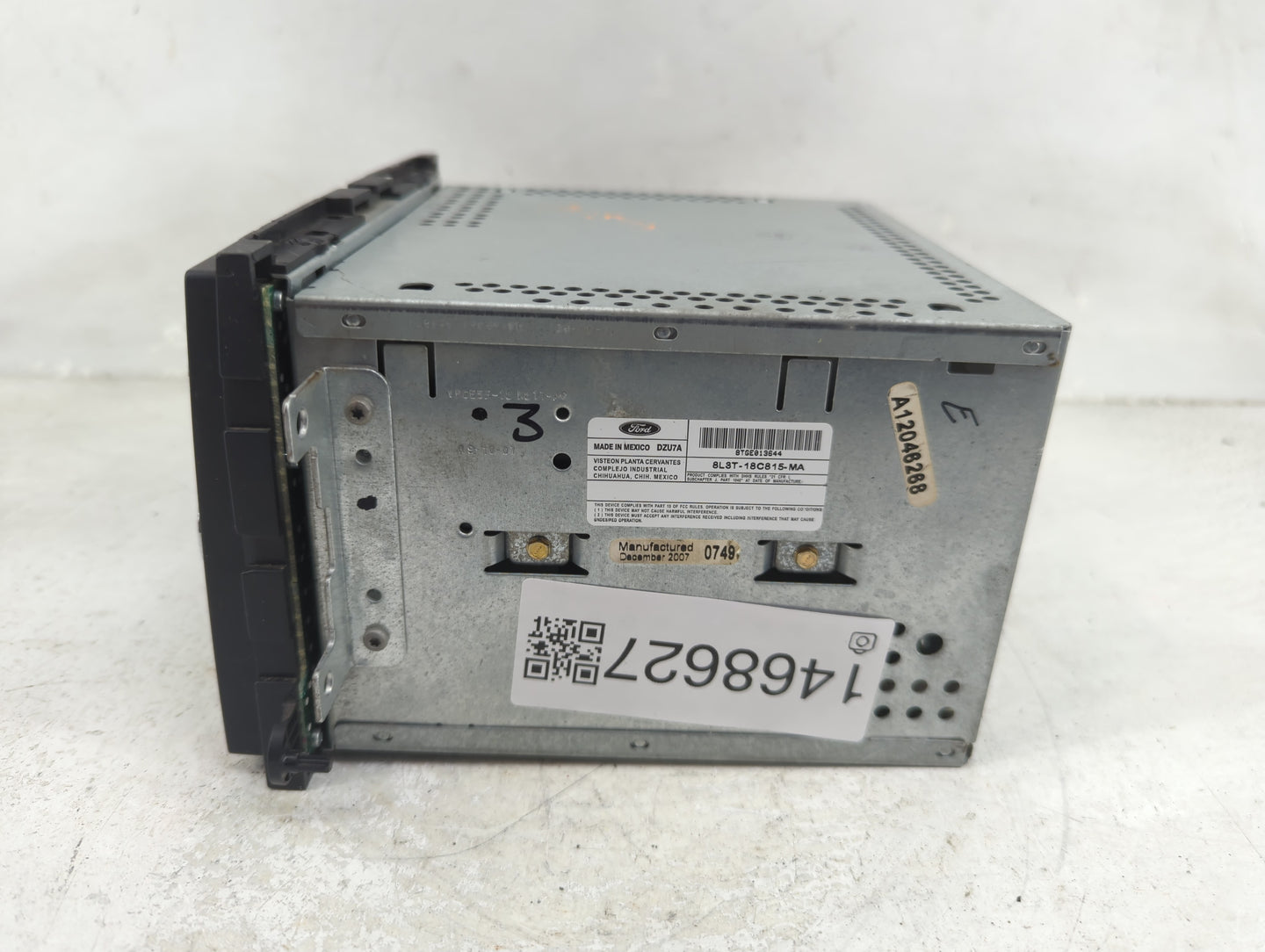 2008 Ford F150 Radio AM FM Cd Player Receiver Replacement P/N:8L3T-18C815-MA 8TGE013644 Fits OEM Used Auto Parts - Oemusedau