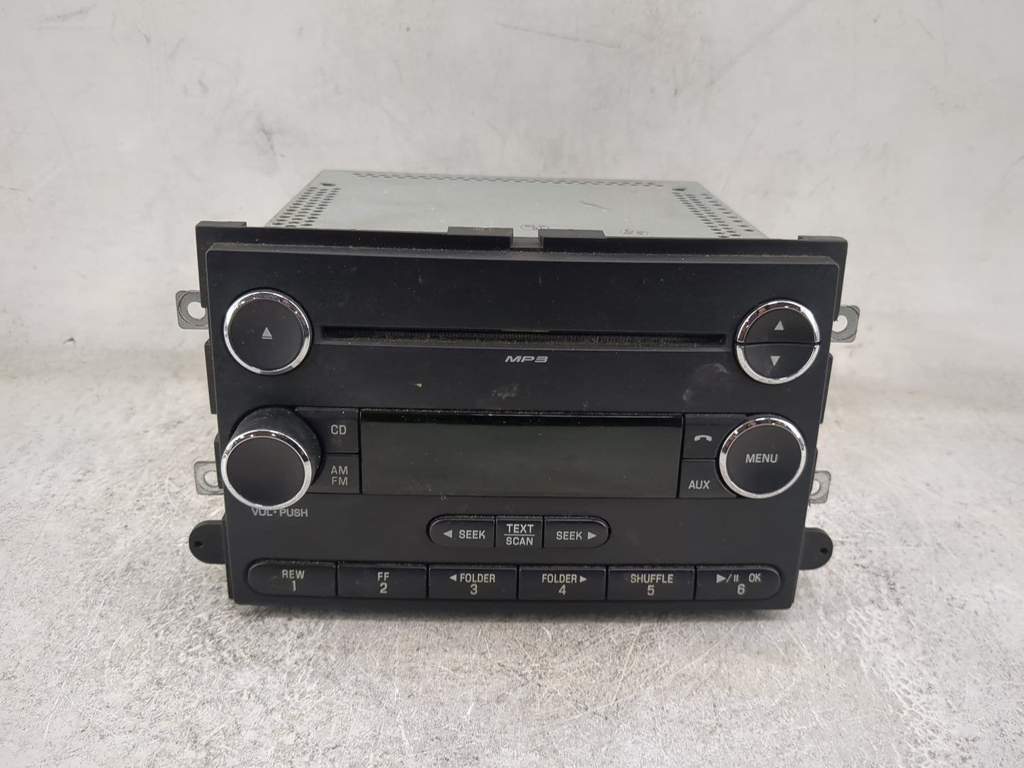 2008 Ford F150 Radio AM FM Cd Player Receiver Replacement P/N:7L3T-18C869-B 8L3T-18C869-AF, 8TAE097972 Fits Fits 2007 OEM Us