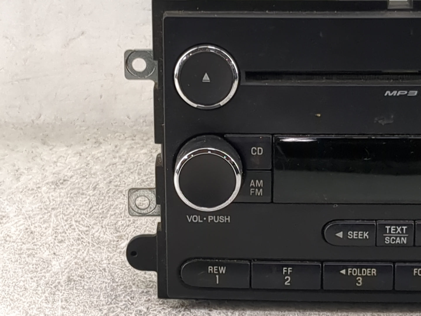 2008 Ford F150 Radio AM FM Cd Player Receiver Replacement P/N:7L3T-18C869-B 8L3T-18C869-AF, 8TAE097972 Fits Fits 2007 OEM Us