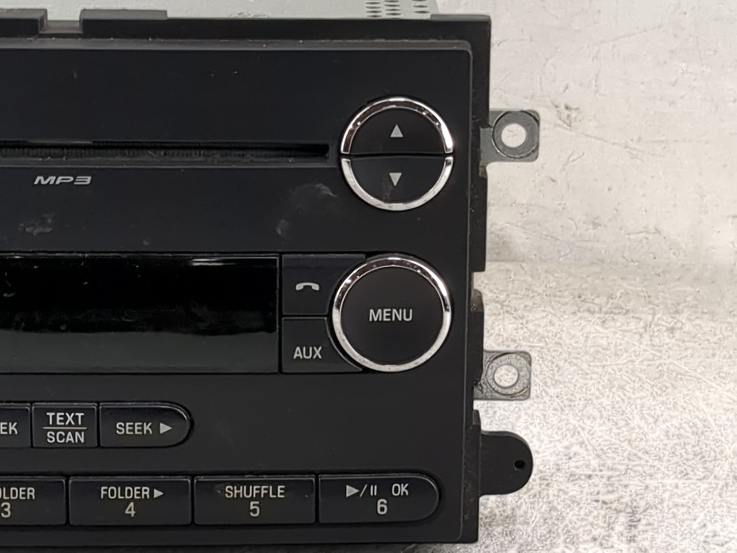 2008 Ford F150 Radio AM FM Cd Player Receiver Replacement P/N:7L3T-18C869-B 8L3T-18C869-AF, 8TAE097972 Fits Fits 2007 OEM Us