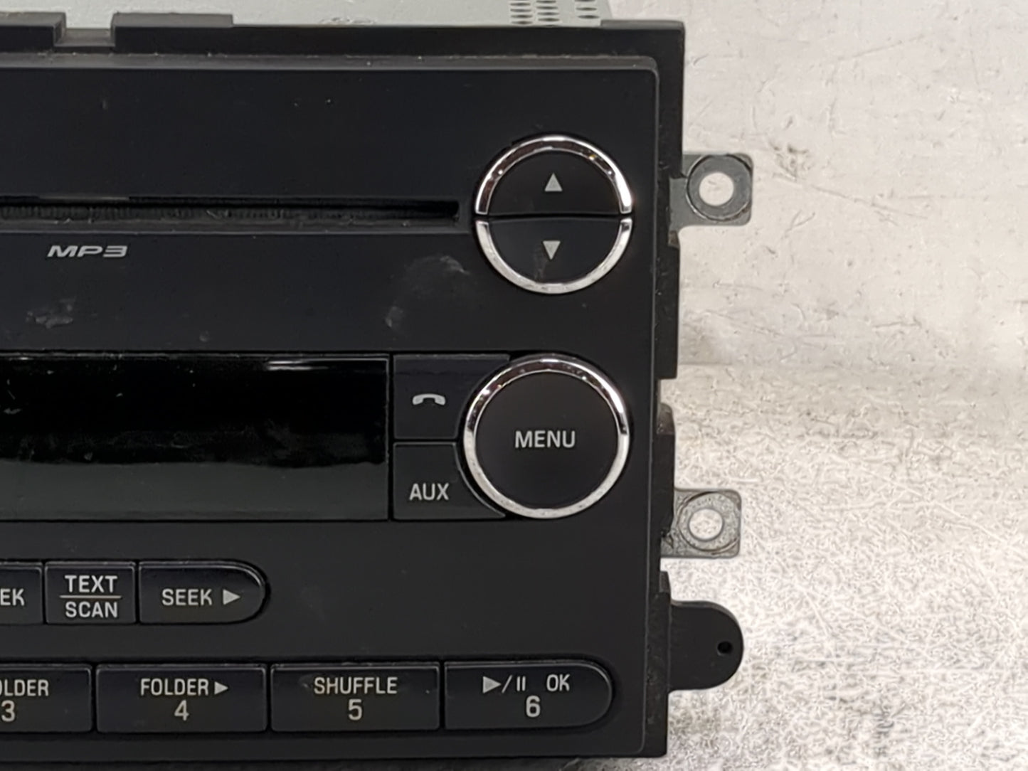 2008 Ford F150 Radio AM FM Cd Player Receiver Replacement P/N:7L3T-18C869-B 8L3T-18C869-AF, 8TAE097972 Fits Fits 2007 OEM Us