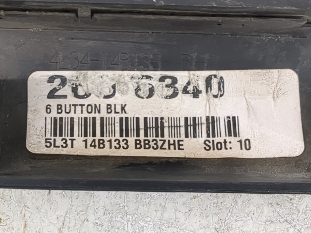 2008 Ford F150 Master Power Window Switch Replacement Driver Side Left P/N:5L3T 14B133 BB3ZHE 4L34-14B133-RH Fits OEM Used A