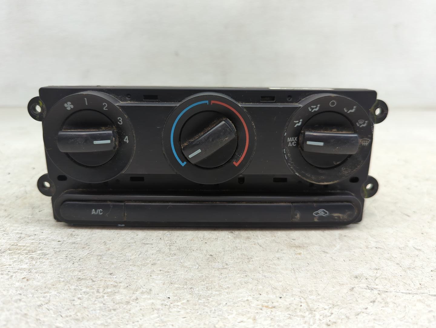 2008 Ford F250sd Climate Control Module Temperature AC/Heater Replacement P/N:PMAE00048395 Fits Fits 2009 2010 OEM Used Auto