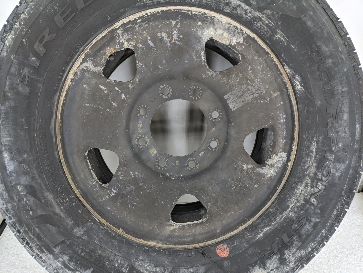 2008 Ford F250sd Spare Donut Tire Wheel Rim Oem - Oemusedautoparts1.com