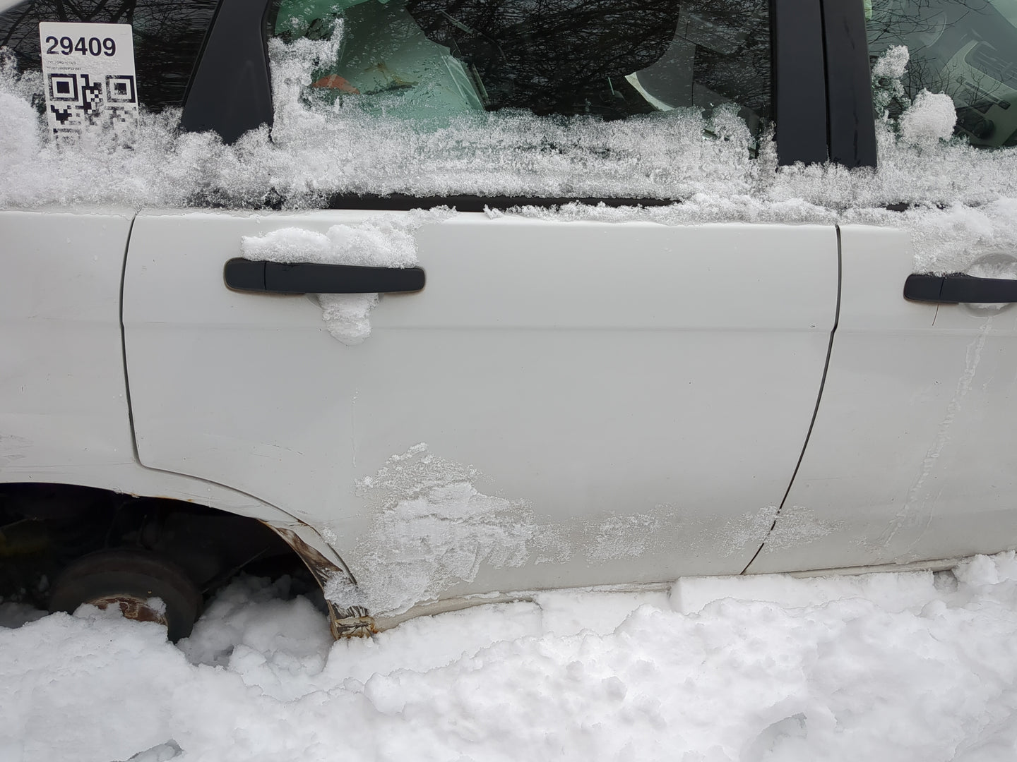 2008-2011 Ford Focus Passenger Rear Door Oem 1260290 - Oemusedautoparts1.com