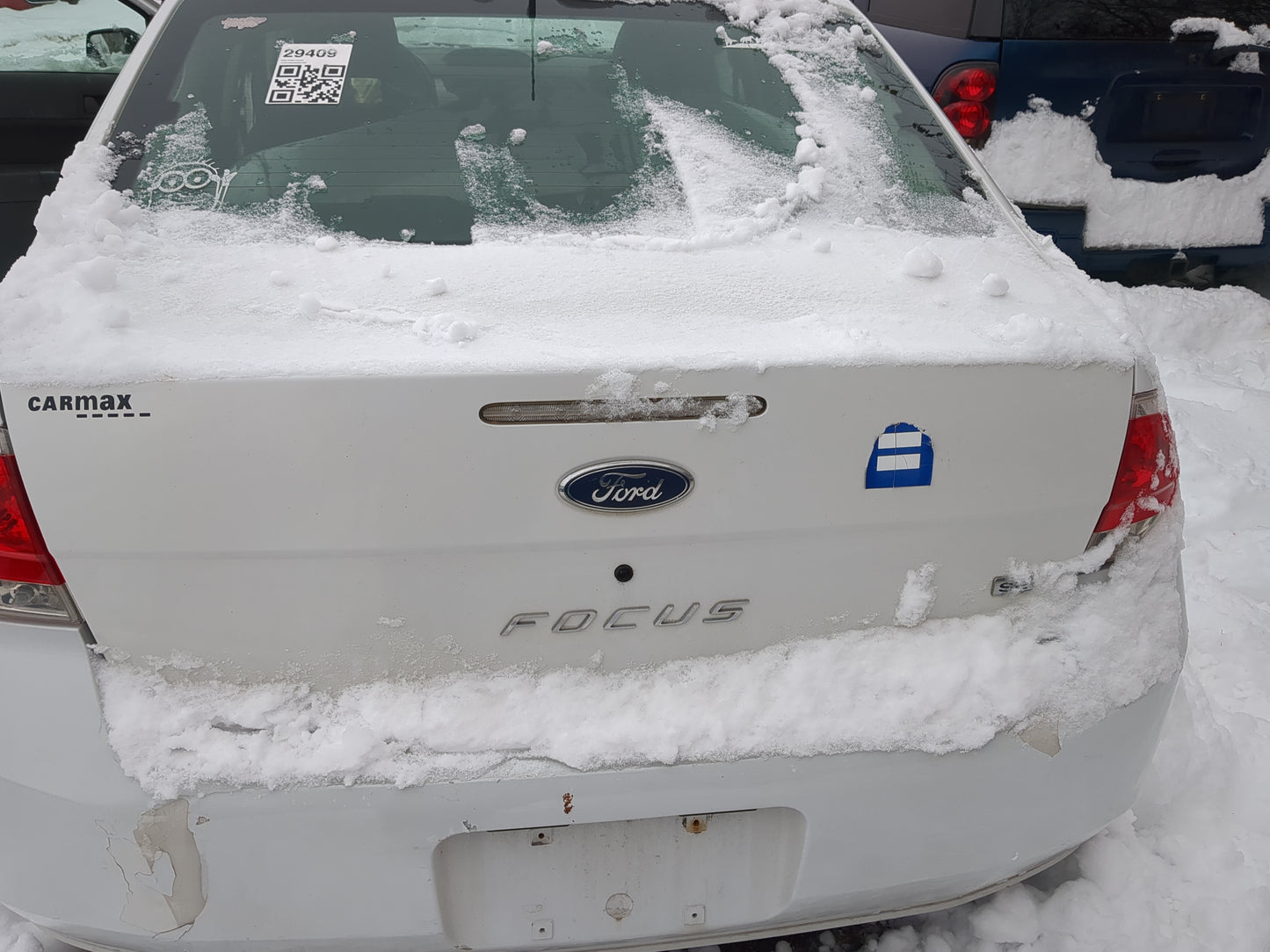 2008-2009 Ford Focus Trunk/decklid/hatch/tailgate Oem - Oemusedautoparts1.com