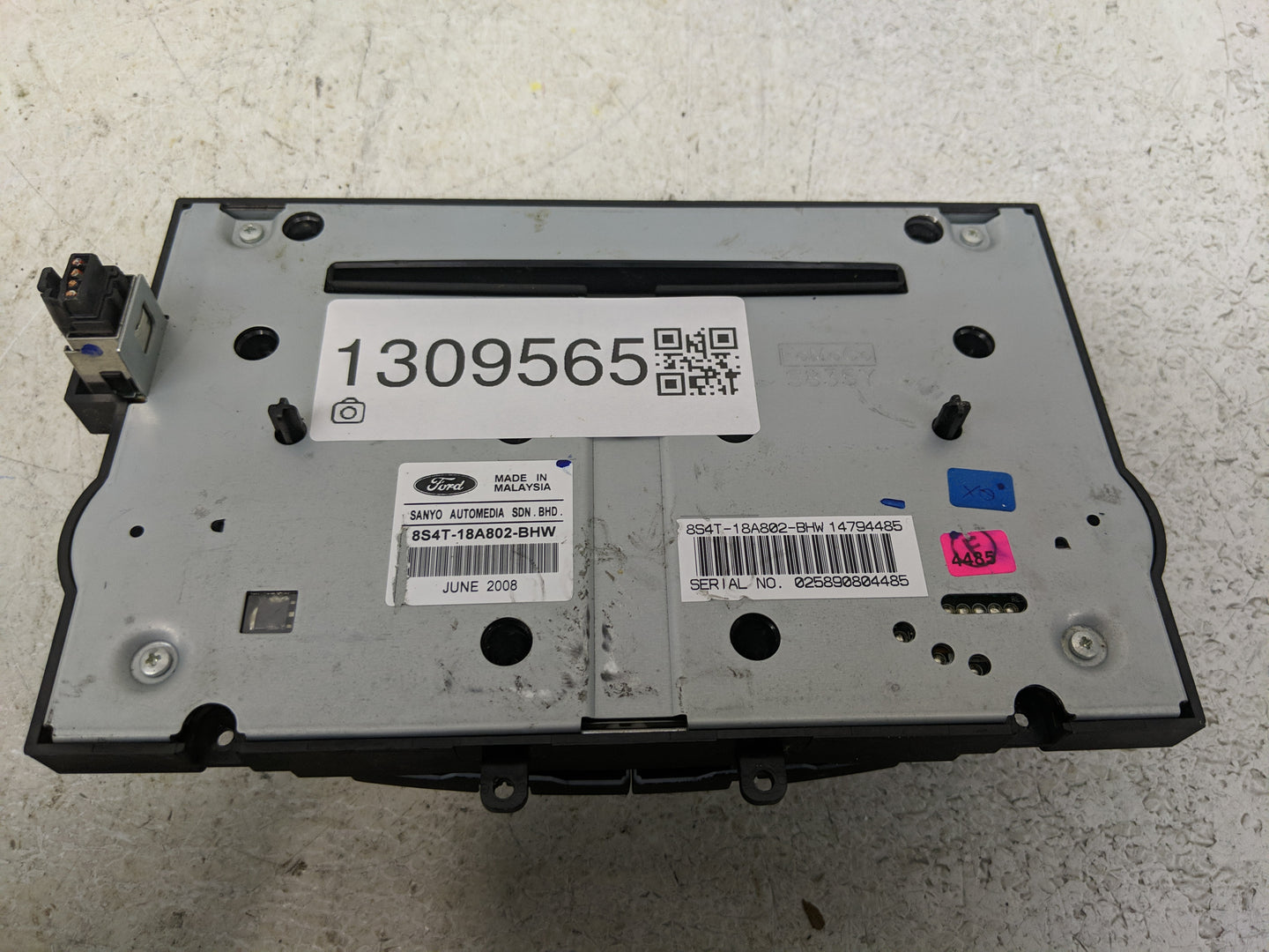 2008-2008 Ford Focus Radio Control Panel - Oemusedautoparts1.com