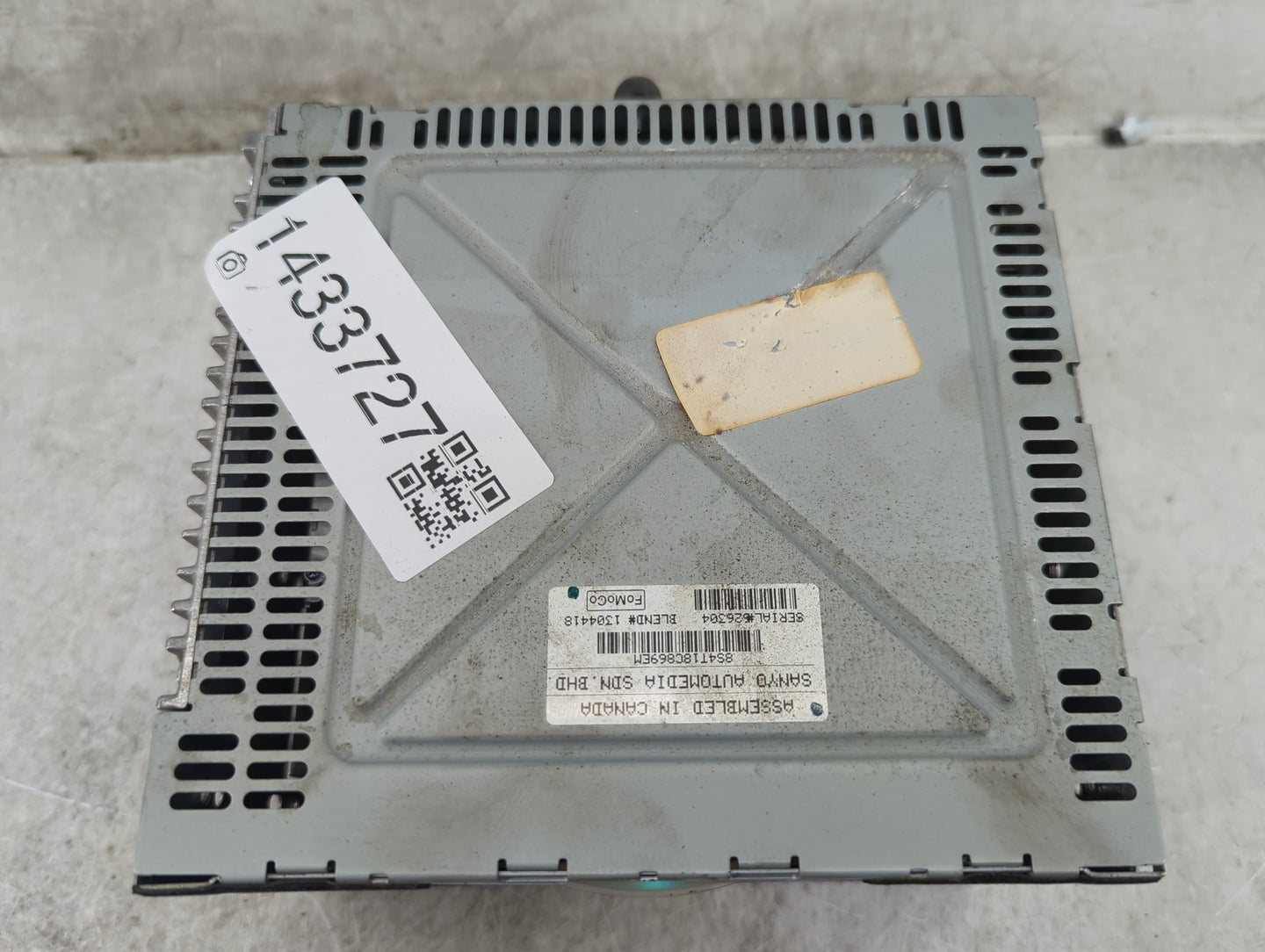 2008 Ford Focus Radio AM FM Cd Player Receiver Replacement P/N:8S4T-19C107-BH Fits OEM Used Auto Parts - Oemusedautoparts1.c
