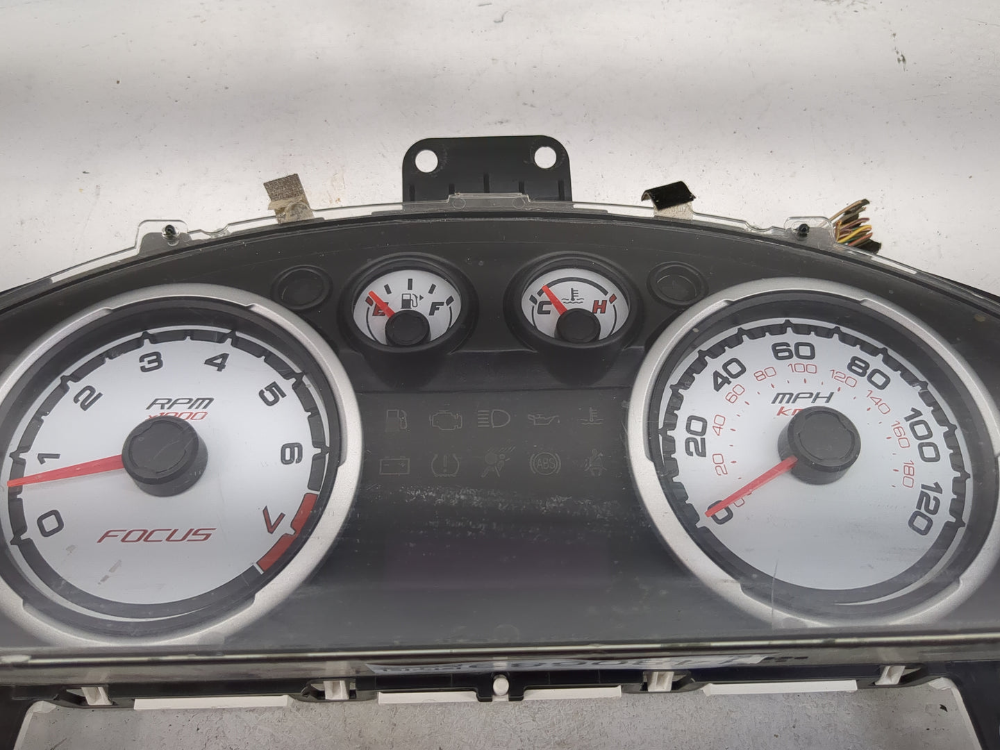2008 Ford Focus Instrument Cluster Speedometer Gauges Miles: Fits OEM Used Auto Parts - Oemusedautoparts1.com