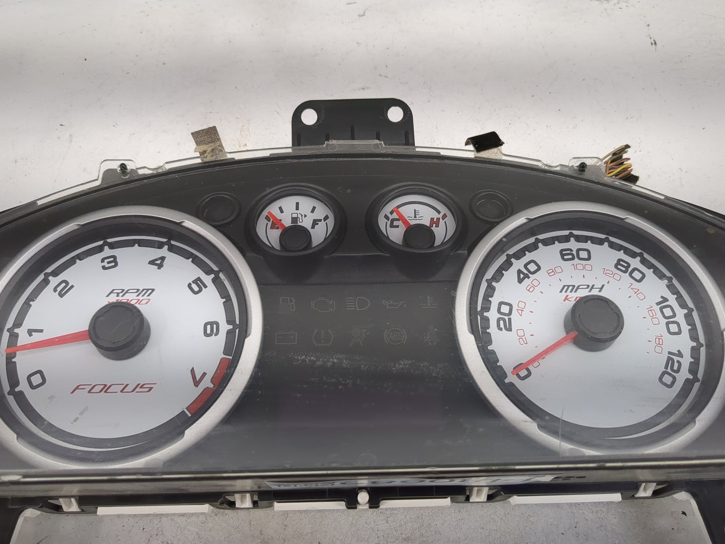2008 Ford Focus Instrument Cluster Speedometer Gauges Miles: Fits OEM Used Auto Parts - Oemusedautoparts1.com