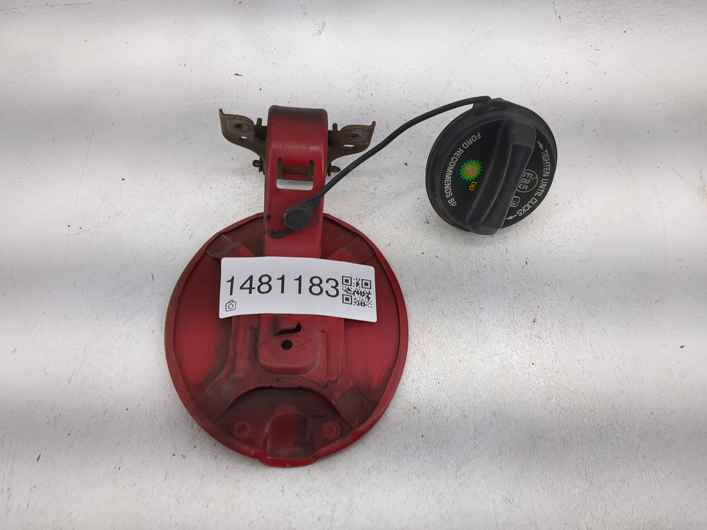 2008 Ford Focus Fuel Tank Door Lid Gas Tank Red - Oemusedautoparts1.com