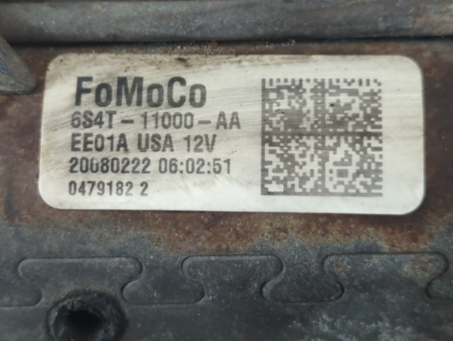 2003-2012 Ford Focus Car Starter Motor Solenoid OEM P/N:6S4T-11000-AA Fits OEM Used Auto Parts - Oemusedautoparts1.com