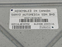 2008-2009 Ford Focus Radio AM FM Cd Player Receiver Replacement P/N:8S4T18C869EM Fits Fits 2008 2009 2010 OEM Used Auto Part