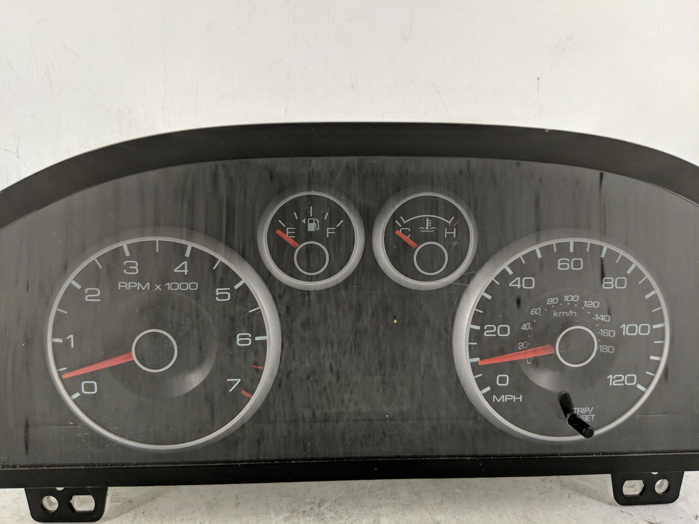 2008 Ford Fusion Instrument Cluster Speedometer Gauges P/N:8E5T-10849-AD Fits OEM Used Auto Parts - Oemusedautoparts1.com